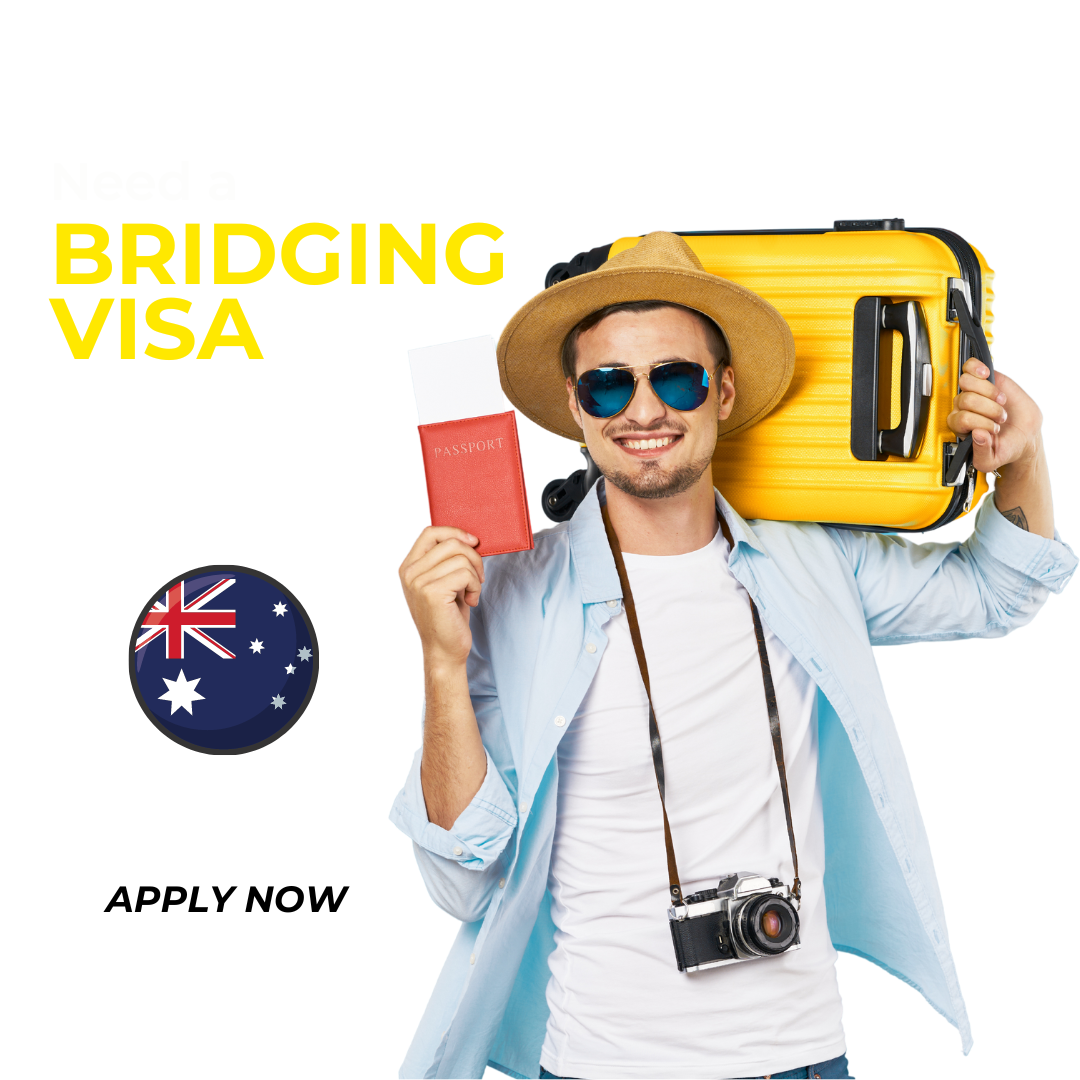 Bridging visa as his passport, the man embarks on his Australian voyage, his heart filled with the thrill of the unknown.