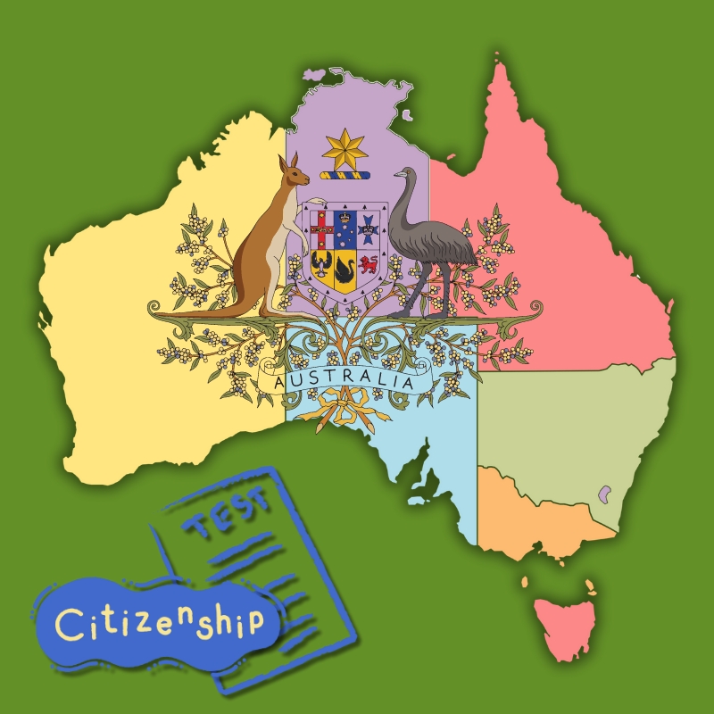 image presents Citizenship Test