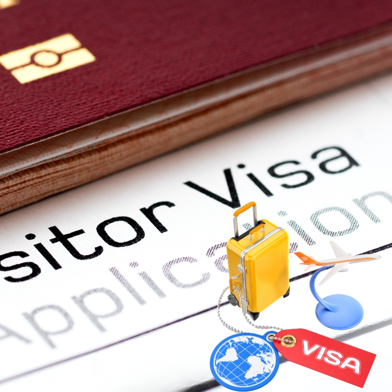 image presents Visitor Visa Subclass 600
